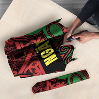 Aotearoa Iwi Ngati Hine Umbrella Maori Wharenui House Tribal Pattern
