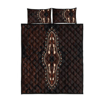 Africa Dashiki Quilt Bed Set African Tribal Art Mixed Polynesian Tattoo Red Color Unique LT9 Red - Polynesian Pride