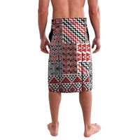 Aotearoa Kowhaiwhai Taniko Patchwork Motifs Lavalava