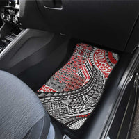 Aotearoa Maori Tribal Tattoo Car Mats Kowhaiwhai Taniko Patchwork Motifs LT9 - Polynesian Pride