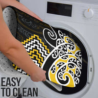 Gold Aotearoa Tukutuku Manawa Tapu Bathroom Set Ta Moko Toi Maori - Polynesian Pride