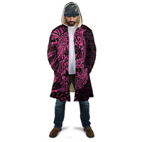 Pink Couple Dolphins Maori Polynesian Style Cloak - Polynesian Pride