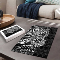 White Couple Dolphins Maori Polynesian Style Puzzle - Polynesian Pride