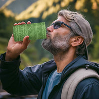 Hawaii Molokai Island Kukui Nut Flowers 4 in 1 Can Cooler Tumbler Tribal Kakau Pattern