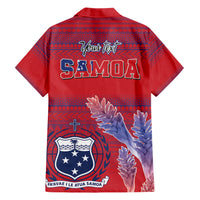 Custom Samoa 1962 Independence Day Custom Hawaiian Shirt Manuia le Aso Tuto'atasi Ula Nifo Red Art LT9 - Polynesian Pride
