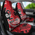Custom Samoa Manuia le 62 Tausaga O le Tuto’atasi Car Seat Cover Samoan Tatau Red Art