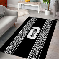 New Zealand Football White Fern Supporter Area Rug
