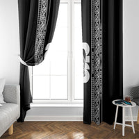 New Zealand Football White Fern Supporter Window Curtain
