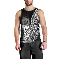 671 Guam Personalised Men Tank Top Latte Stone Tribal LT9 - Polynesian Pride