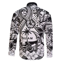 Guam Hafa Adai Guasali Flowers Family Matching Puletasi and Hawaiian Shirt