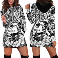 Guam Hafa Adai Guasali Flowers Hoodie Dress