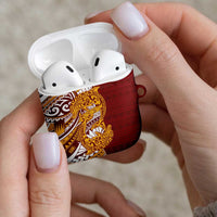 Couple Dolphins Maori Motif AirPods Case LT9 - Polynesian Pride