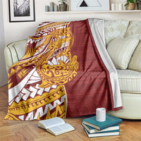 Couple Dolphins Maori Motif Blanket - Polynesian Pride