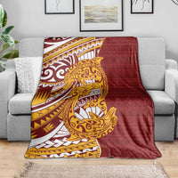 Couple Dolphins Maori Motif Blanket - Polynesian Pride