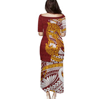 Couple Dolphins Maori Motif Puletasi - Polynesian Pride