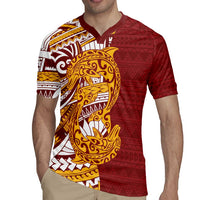 Couple Dolphins Maori Motif Rugby Jersey - Polynesian Pride