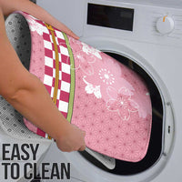 Japanese Asanoha Pattern Bathroom Set Charm Against Evil Spirits - Polynesian Pride