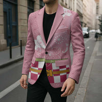 Japanese Asanoha Pattern Blazer Charm Against Evil Spirits - Polynesian Pride