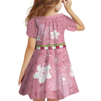 Japanese Asanoha Pattern Family Matching Short Sleeve Bodycon Dress and Hawaiian Shirt Charm Against Evil Spirits - Polynesian Pride