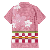 Japanese Asanoha Pattern Hawaiian Shirt Charm Against Evil Spirits - Polynesian Pride