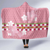 Japanese Asanoha Pattern Hooded Blanket Charm Against Evil Spirits - Polynesian Pride