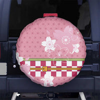 Japanese Asanoha Pattern Spare Tire Cover Charm Against Evil Spirits - Polynesian Pride