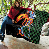 Japanese Asanoha Pattern Quilt Sun Flame Slayer Dragon Hinokami Kagura Spirit - Polynesian Pride