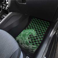 Japanese Asanoha Pattern Car Mats Water Breathing Slayer Dragon - Polynesian Pride