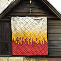 Japanese Kaen Pattern Quilt Flame Pillar Blazing Lion Heart - Polynesian Pride