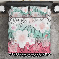 Japanese Kocho Pattern Bedding Set Insect Pillar Butterfly Flower Fairy - Polynesian Pride