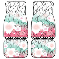 Japanese Kocho Pattern Car Mats Insect Pillar Butterfly Flower Fairy - Polynesian Pride