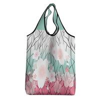 Japanese Kocho Pattern Grocery Bag Insect Pillar Butterfly Flower Fairy - Polynesian Pride