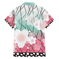 Japanese Kocho Pattern Hawaiian Shirt Insect Pillar Butterfly Flower Fairy - Polynesian Pride