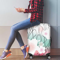 Japanese Kocho Pattern Luggage Cover Insect Pillar Butterfly Flower Fairy - Polynesian Pride