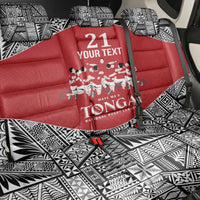 Custom Tonga Rugby Mate Ma'a Back Car Seat Cover Tonga XIII Make History Pacific Champions