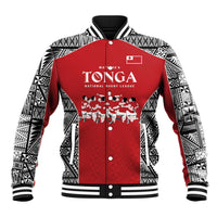 Custom Tonga Rugby Mate Ma'a Baseball Jacket Tonga XIII Make History Pacific Champions