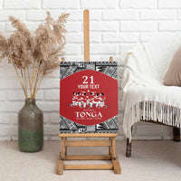 Custom Tonga Rugby Mate Ma'a Canvas Wall Art Tonga XIII Make History Pacific Champions LT9 - Polynesian Pride