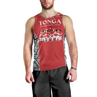Custom Tonga Rugby Mate Ma'a Men Tank Top Tonga XIII Make History Pacific Champions