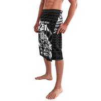 New Zealand Rugby Warrior Custom Lavalava Black Fern Taniko Motif