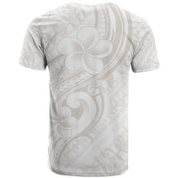 Hawaii Plumeria Lokelani Pikake Lei T Shirt Sandy Beige Polynesian Tattoo