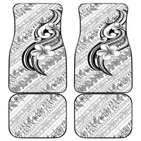 Hawaii Plumeria Lokelani Pikake Lei Car Mats Ele'ele Polynesian Tattoo