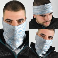 Hawaii Plumeria Lokelani Pikake Lei Neck Gaiter Uliuli Polynesian Tattoo
