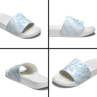 Hawaii Plumeria Lokelani Pikake Lei Slide Sandals Uliuli Polynesian Tattoo