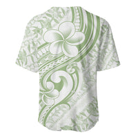 Hawaii Plumeria Lokelani Pikake Lei Baseball Jersey Oma'oma'o Polynesian Tattoo