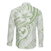 Hawaii Plumeria Lokelani Pikake Lei Family Matching Summer Maxi Dress and Hawaiian Shirt Oma'oma'o Polynesian Tattoo
