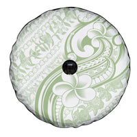 Hawaii Plumeria Lokelani Pikake Lei Spare Tire Cover Oma'oma'o Polynesian Tattoo