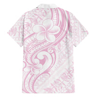 Hawaii Plumeria Lokelani Pikake Lei Family Matching Off Shoulder Maxi Dress and Hawaiian Shirt Poni Mama Polynesian Tattoo