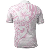 Hawaii Plumeria Lokelani Pikake Lei Polo Shirt Poni Mama Polynesian Tattoo