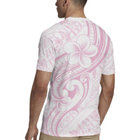 Hawaii Plumeria Lokelani Pikake Lei Rugby Jersey Poni Mama Polynesian Tattoo