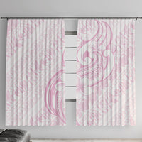 Hawaii Plumeria Lokelani Pikake Lei Window Curtain Poni Mama Polynesian Tattoo
